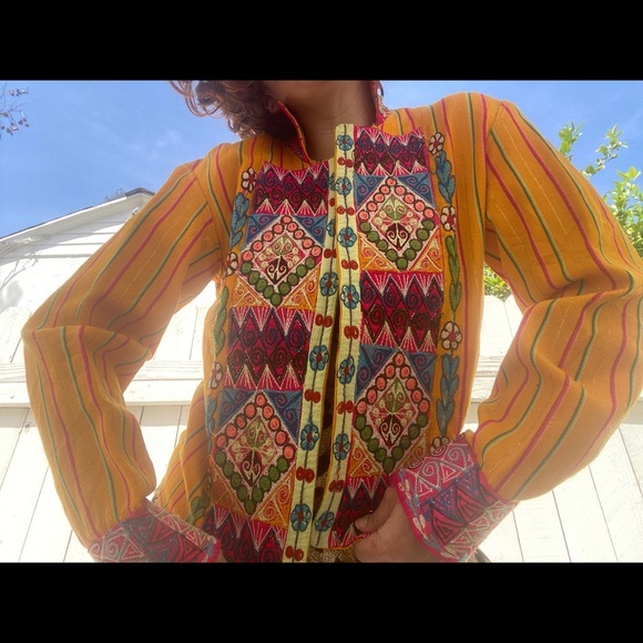 Embroidered Bright Jacket - Picture 2 of 5